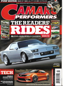 CAMARO PERFORMERS 2012 JULY - READER'S RIDES, 26 CAMAROS ISSUE, PROJ ORANGE